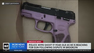 NYPD: Officer shoots 17-year-old reaching for gun in Brooklyn