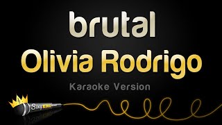 Olivia Rodrigo - brutal (Karaoke Version) Resimi