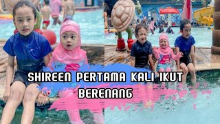 Baby Shireen Aqila asyik berenang sama kakaknya #babyshireenaqila