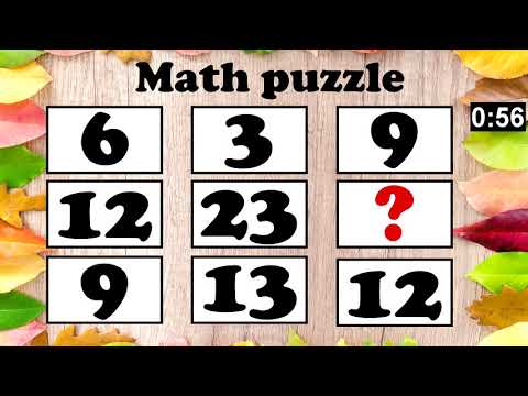 Logic number puzzle #42 I Mathematical puzzle with answer I Brain teaser