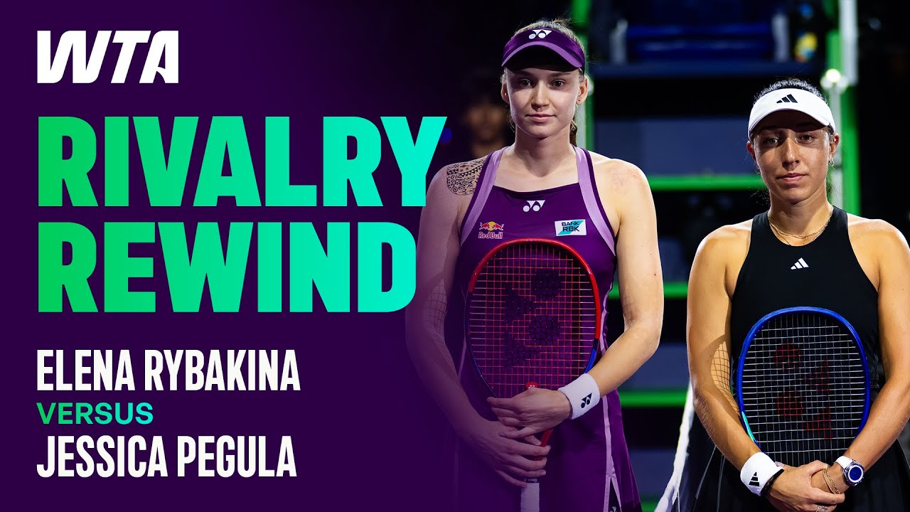 Rivalry Rewind ⏪ The Best of Elena Rybakina vs. Jessica Pegula Over the Years