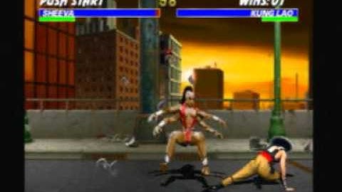 Mortal Kombat 3 runthrough with Kung Lao part 1
