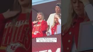 Patrick Mahomes’s wife did this to his brother! #shorts #patrickmahomes #taylorswift