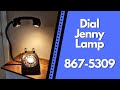I made a Rotary Phone Lamp that turns on when you dial Jenny for the #bwmenlightenus challenge.