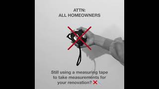 ATTN: ALL HOMEOWNERSStill using a measuring tape to take measurements for your renovation? ❌📏 screenshot 2
