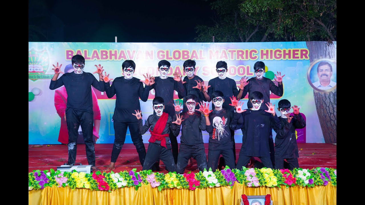 ANNUAL DAY 2022-23 - HORROR DANCE - VIII & IX BOYS - YouTube