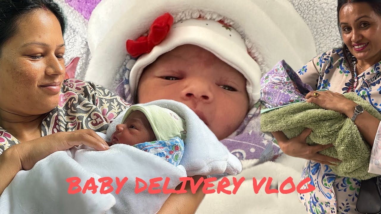 BABY DELIVERY VLOG π II 11/07/2024 II Baby Sitting at Night without mom ...