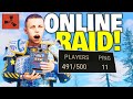 I Raided my Neighbor on a MAX POP SERVER! It Was Intense! - Rust Solo Survival