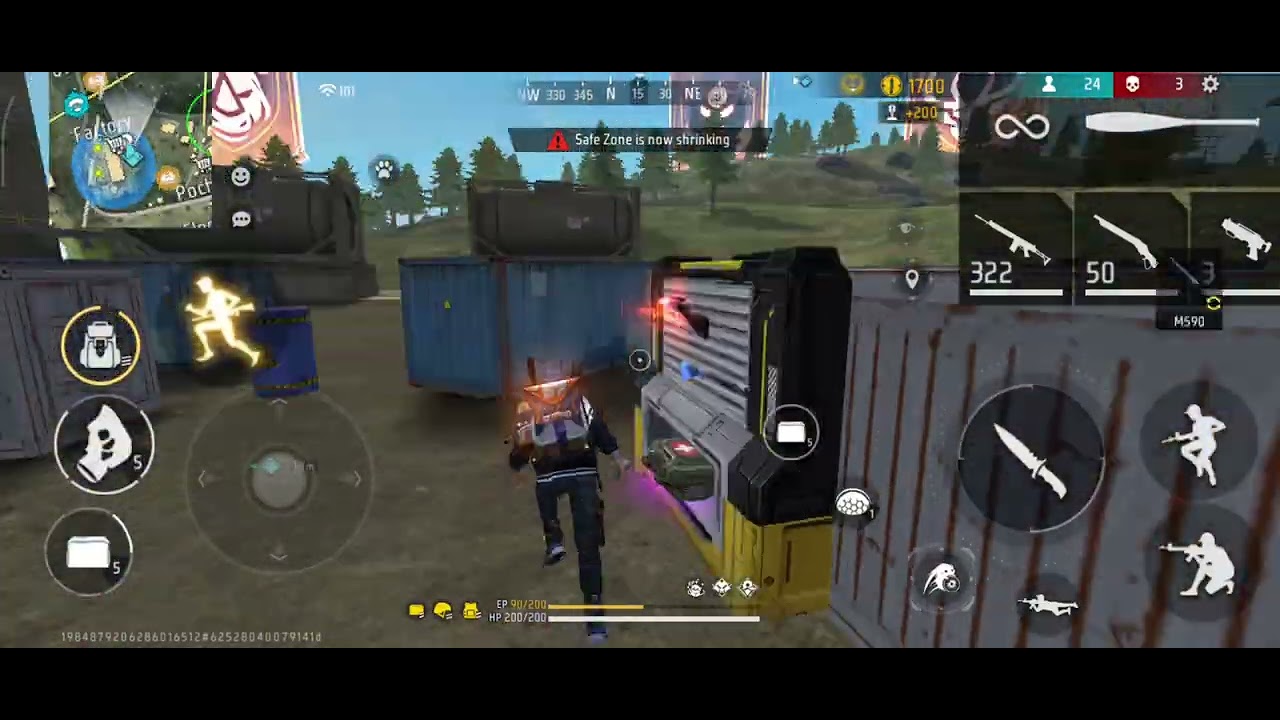 I played free fire BR ranked First time 😲 - YouTube