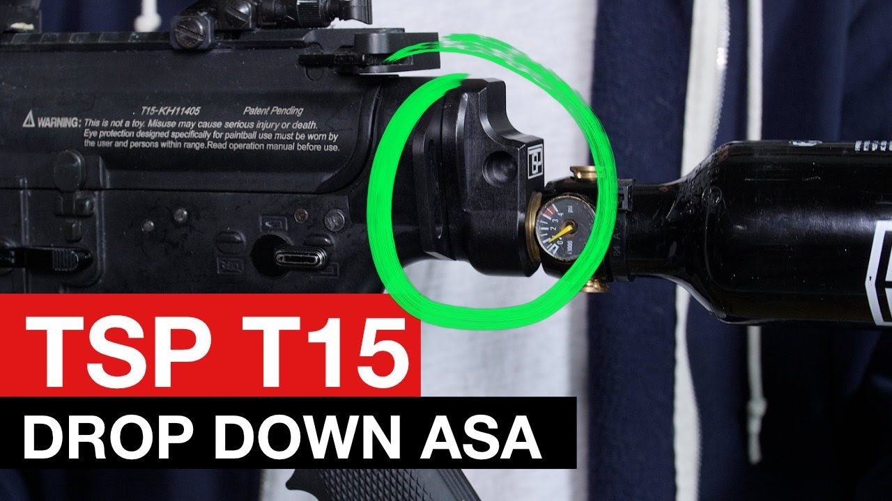 RAP4 Universal Drop Down ASA - Adaptateur Airsoft Paintball, Neuf