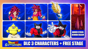 DRAGON BALL: Sparking! ZERO (DLC Pack 3) – New Free Update Stage & All Characters Gameplay!