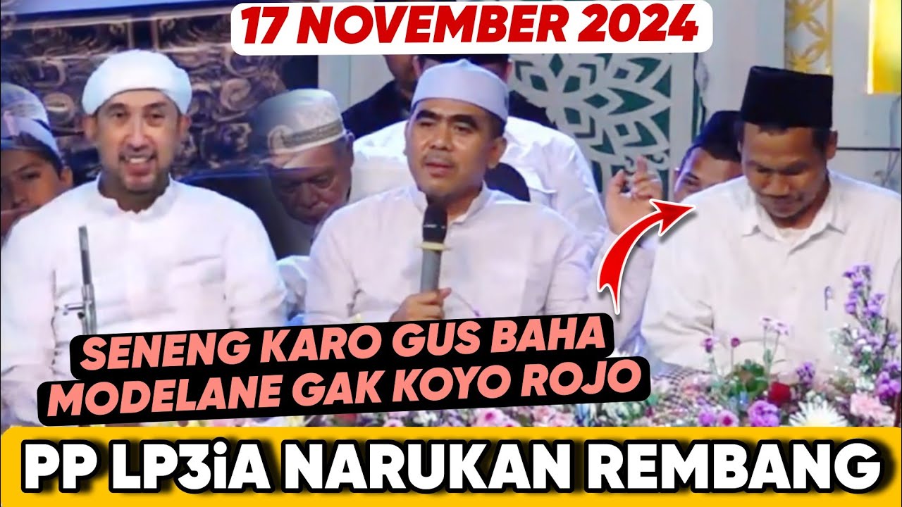 LIVE NGAJI GUS GHOFUR BARENG GUS BAHA SHOLAWAT BERSAMA HABIB BIDIN AZZAHIR DI PP LP3IA NARUKAN 2024