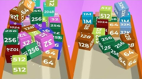0 To 10000000 Scores, Cube 2048 | All Levels Gameplay Walkthrough [Android, iOS, iPad]