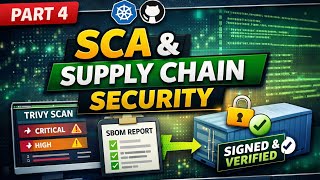 Part 4: SCA Scanning & Supply Chain Security in Kubernetes CI/CD (Trivy, SBOM, Cosign)
