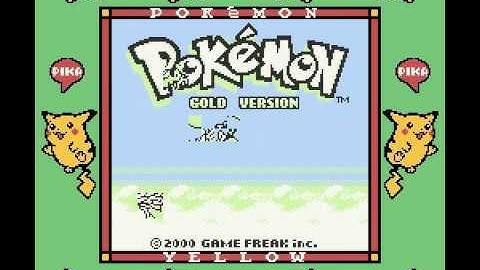 A silly way to print the Pokémon Gold title screen on Pokémon Yellow with arbitrary code execution