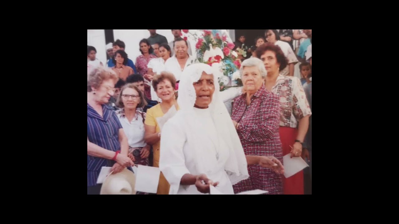 Gravação da voz real de Maria Milza (Mãezinha)