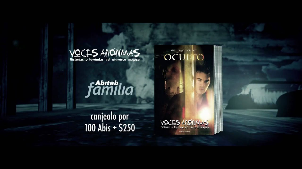 Libro Voces Anónimas Oculto - Mayo 2011 - YouTube