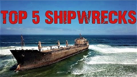 West & Skeleton Coast of Namibia in southern Africa: Top 5 Shipwrecks