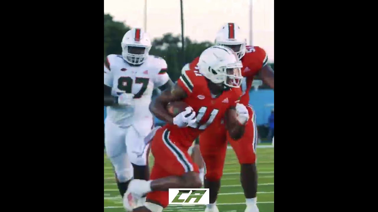 Miami Hurricanes WR Hype Video 2021 #DBS