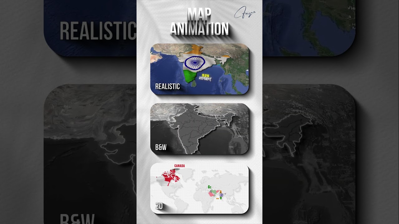 Map Animation | Edited By Faizan