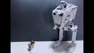 LEGO STAR WARS : ROGUE ONE - 75153 AT ST SET REVIEW (AT-AT size comparison)