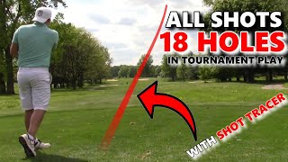 Tournament #2 ALL SHOTS 18 holes with SHOT TRACERS | Blacklick Woods Golf Course | Ohio Golf Vlogs