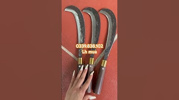 Dao chặt cây chặt củi thép nhip