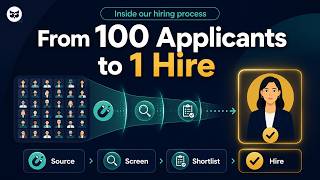 How We Get From 100 Applicants to 1 Hire