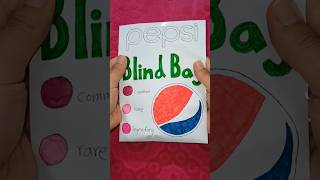 Pepsi blind bag #blindbag #diy #craft #papercraft #papersquishy #pepsi #drink #asmr #kpop #shorts