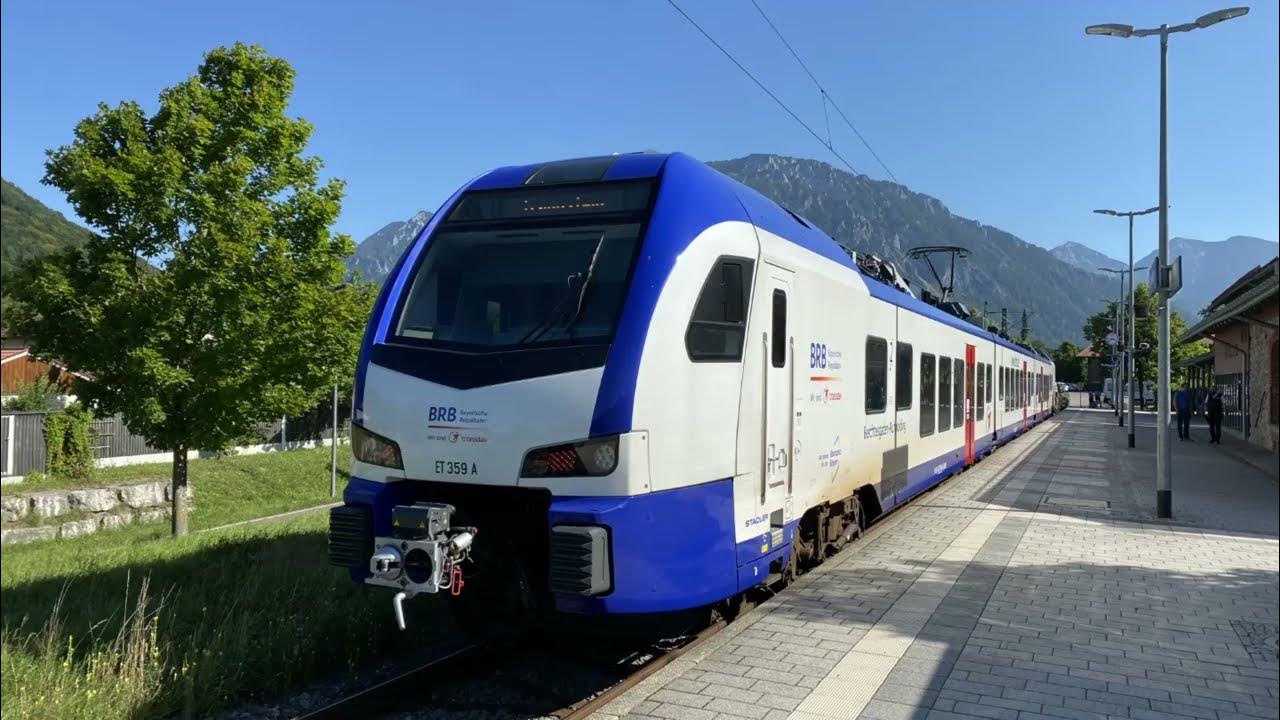 Im BRB Flirt 3 als BRB RB53 von Traunstein ️Ruhpolding mit Sound durch ...