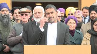 New Zealand Terrorist attack. Leicester City Community Comes together to remember the martyred.