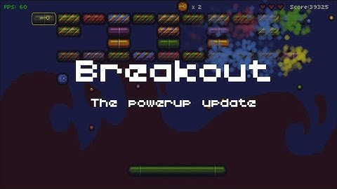 Harvard CS50 Game Development | Breakout | Assignment 2