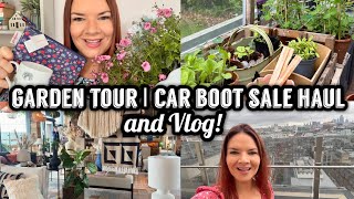 Garden Tour | Kates Georgian Home | Car Boot Sale Haul | Come To London With Me | Kate McCabe | Vlog