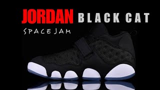 jordan black cat space jam