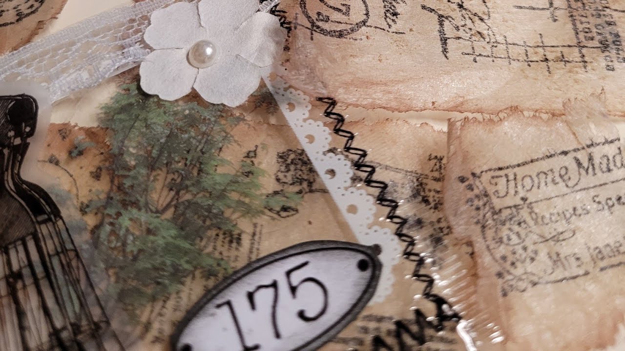 (244) - Quand le thé s'invite dans scrap 🤗🤗