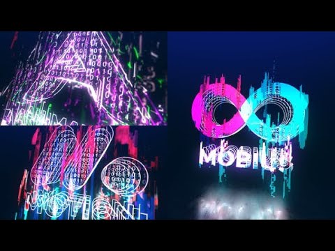 Glitch Binary Code Logo | After Effects Template