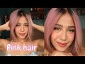 PINK HAIR | Colourette SUNSET PINK + Hybrid Colours ROSE QUARTZ