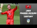 Every ball frasermcgurk smashes fastest ever oneday century  marsh oneday cup 202324