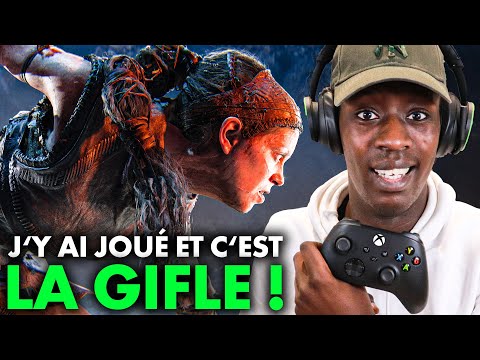 J'ai joué à Hellblade 2 Senua's Saga chez NINJA THEORY ! 😍