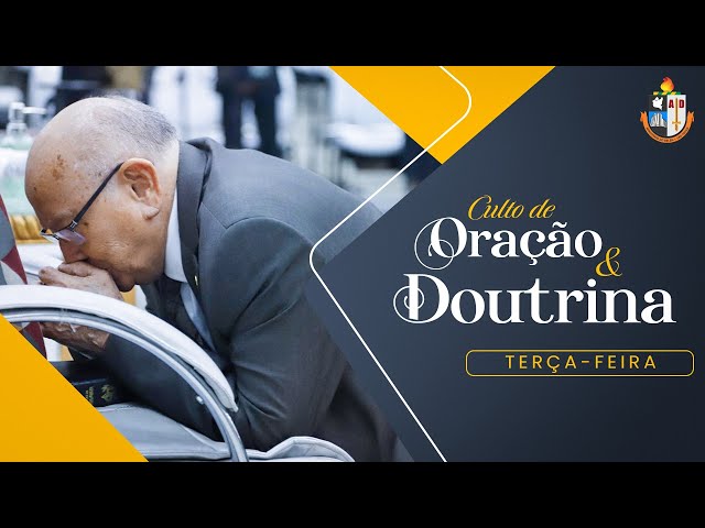 CULTO DE ORAÇÃO E DOUTRINA | 27/01/2026 | TV AD BELÉM
