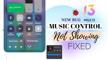 Miui 13 Control Center Music player not showing ||  enable MIUI 13 Control Centre || #miui13