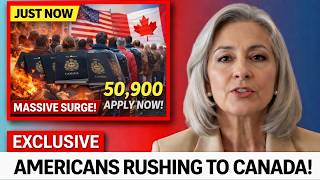 JUST NOW: 50,900 Americans Applying for Canadian Citizenship — Carney's Canada Is the New Safe Haven