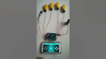 Android Arduino Bluetooth İle 4 Adet Dc Motor Kontrol ✔️