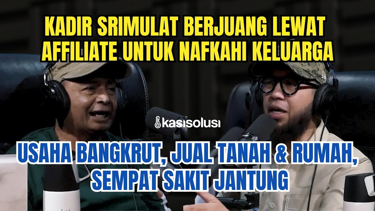 KADIR SRIMULAT LAMA MENGHILANG, KINI JADI AFFILIATOR: Saya Rela Turunkan Gengsi Untuk Cari Nafkah