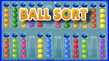 color ball sort wooden puzzle New Tubes New Theme (level 1350-1357)