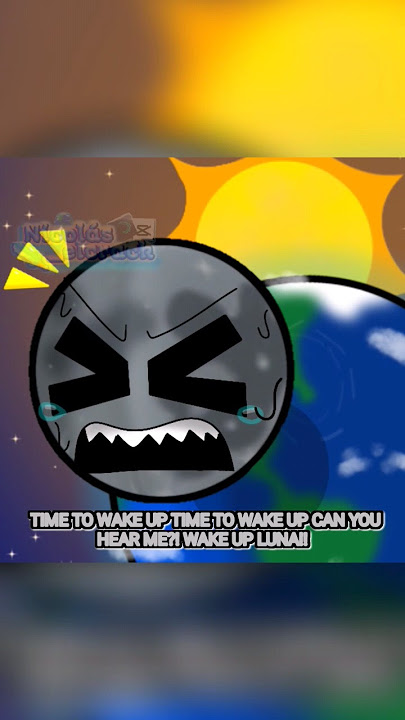 LUNA WAKE UP!!🌕🌑/ib:@natura2766/#funny #moon #earth #sun #solarballs #shorts #viral #memes #edit