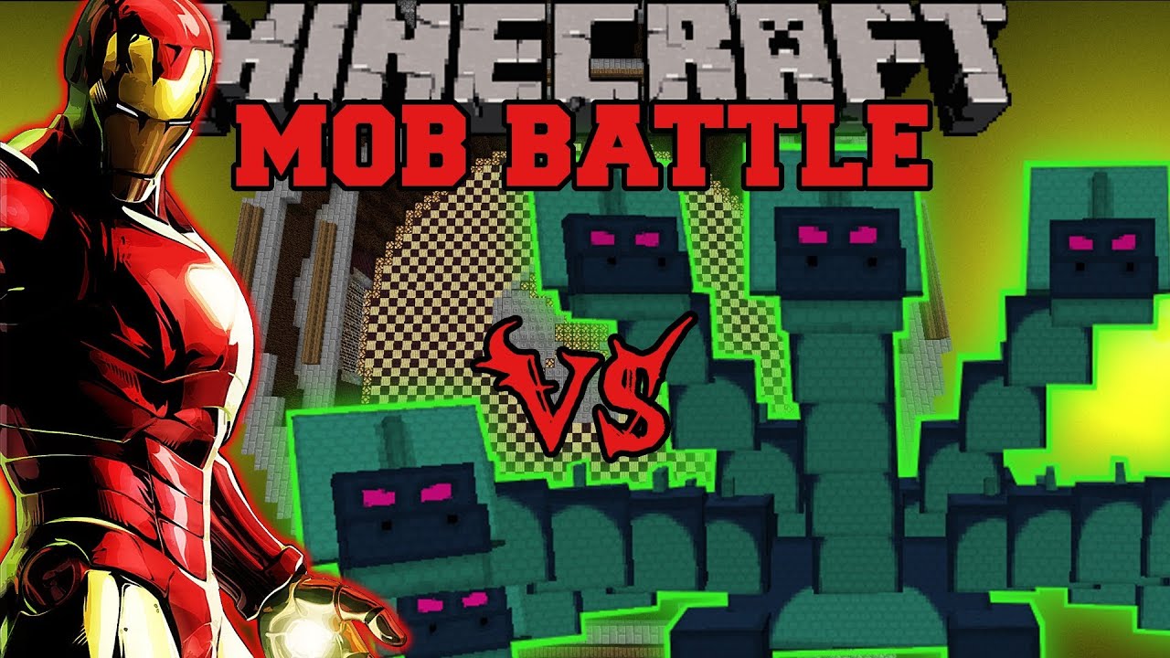 HYDRA VS IRON MAN - Minecraft Mod Battle - Mob Battles 