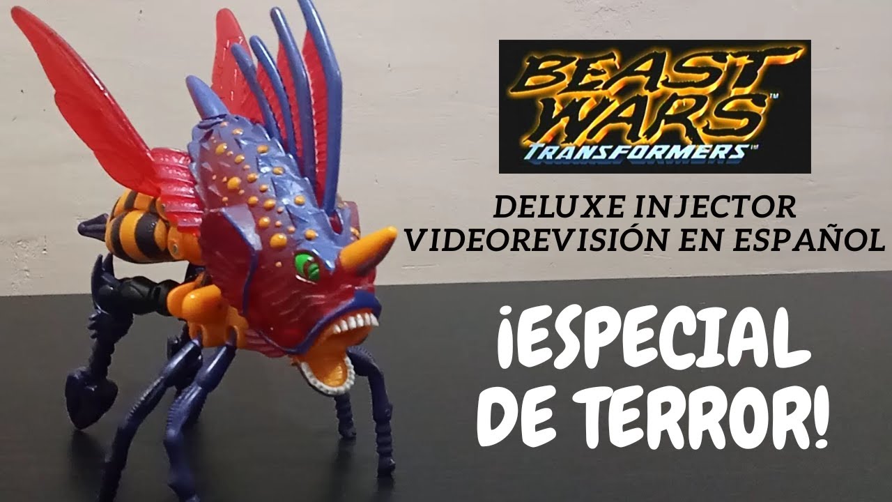 Transformers Beast Wars Deluxe Injector VideoRevisión en Español YouTube