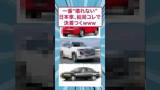 一番“壊れない”日本車、結局コレで決着つくwww #2ch面白いスレ #面白集 #すごい #ゆっくり解説 #2ちゃんまとめ #おもしろ #雑学 #スレ民｜2ch雑談研究所