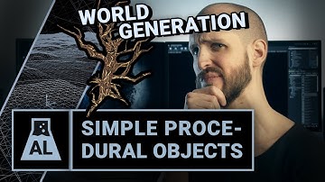 World Generation with Simple Procedural Objects for my RPG
